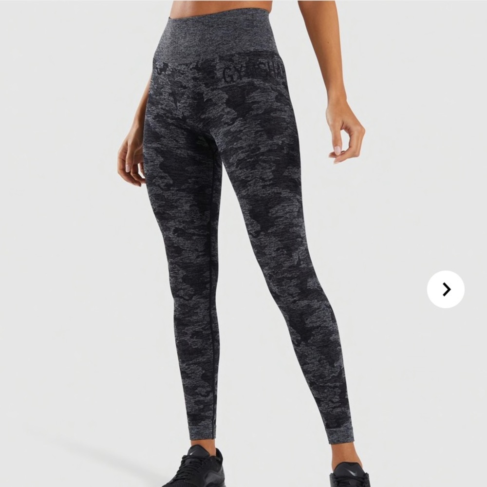 Gymshark camo full length seamless leggings